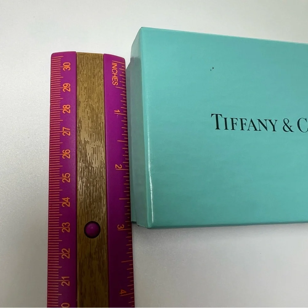 TIFFANY‎ & CO. Empty Jewelry Box With Original Padding Early 2000s Tiffany Blue